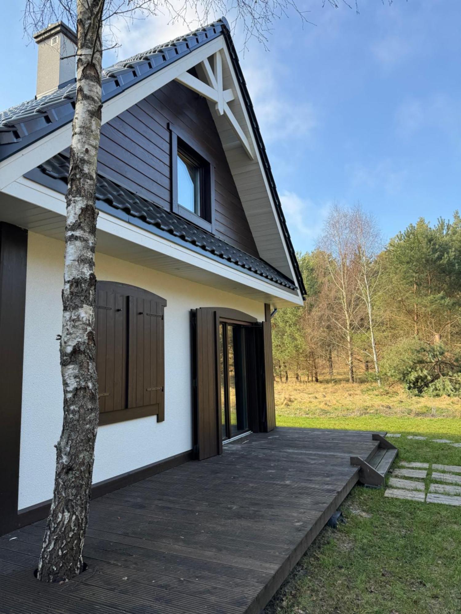 Lesna Osada Na Kaszubach - Drewniane Domy Na Wynajem Bartoszylas Bagian luar foto